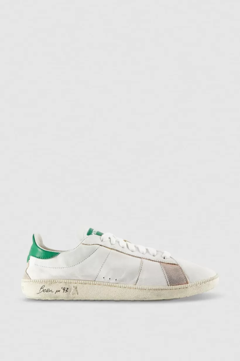 SKIN Sneakers "Born in '93" ze skóry nappa^Patrizia Pepe Discount