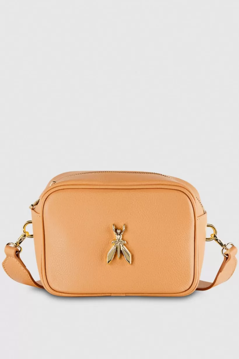Skórzana torba Fly na ramię typu Camera bag^Patrizia Pepe Best Sale
