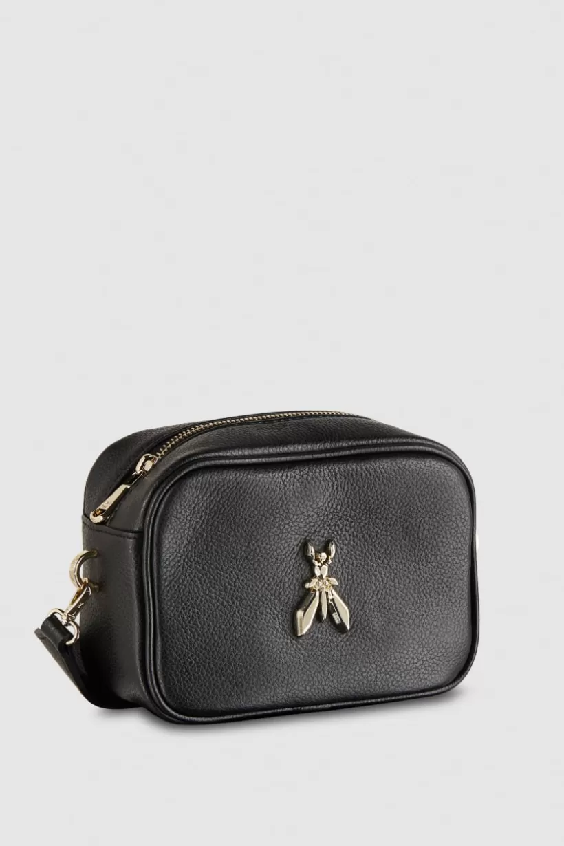 Skórzana torba Fly na ramię typu Camera bag^Patrizia Pepe Clearance