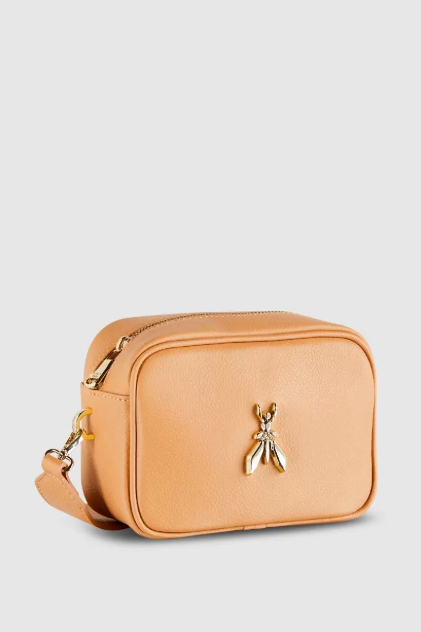 Skórzana torba Fly na ramię typu Camera bag^Patrizia Pepe Best Sale