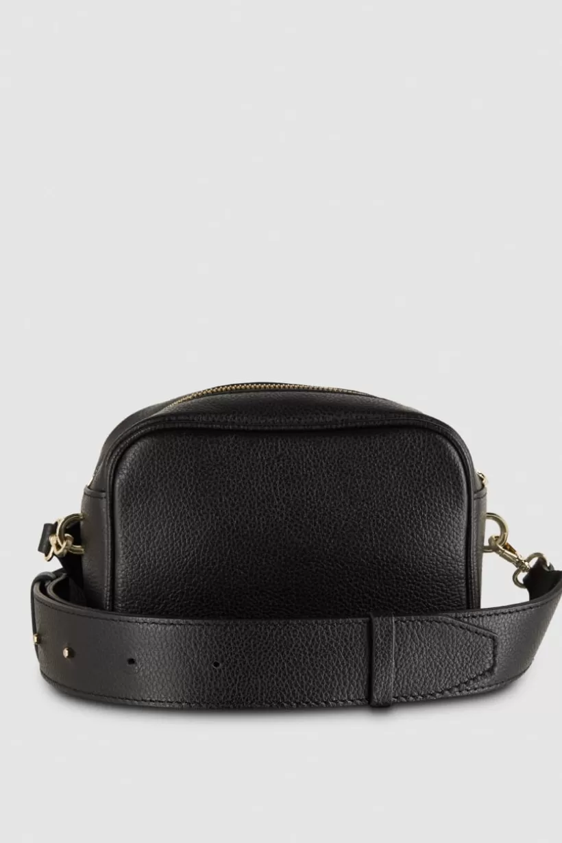 Skórzana torba Fly na ramię typu Camera bag^Patrizia Pepe Clearance