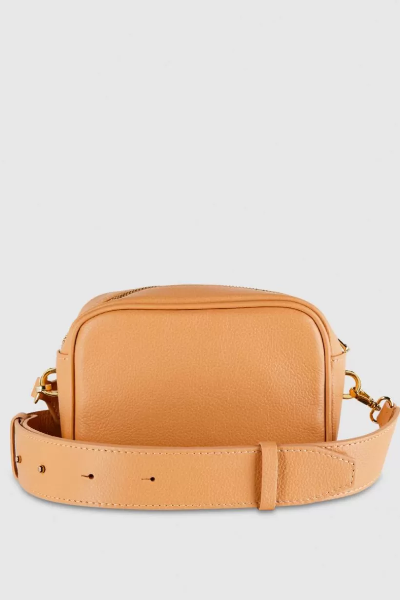 Skórzana torba Fly na ramię typu Camera bag^Patrizia Pepe Best Sale