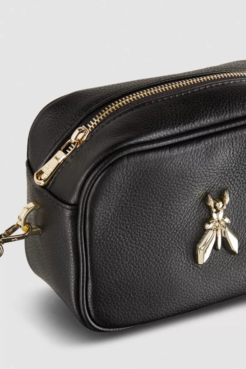 Skórzana torba Fly na ramię typu Camera bag^Patrizia Pepe Clearance