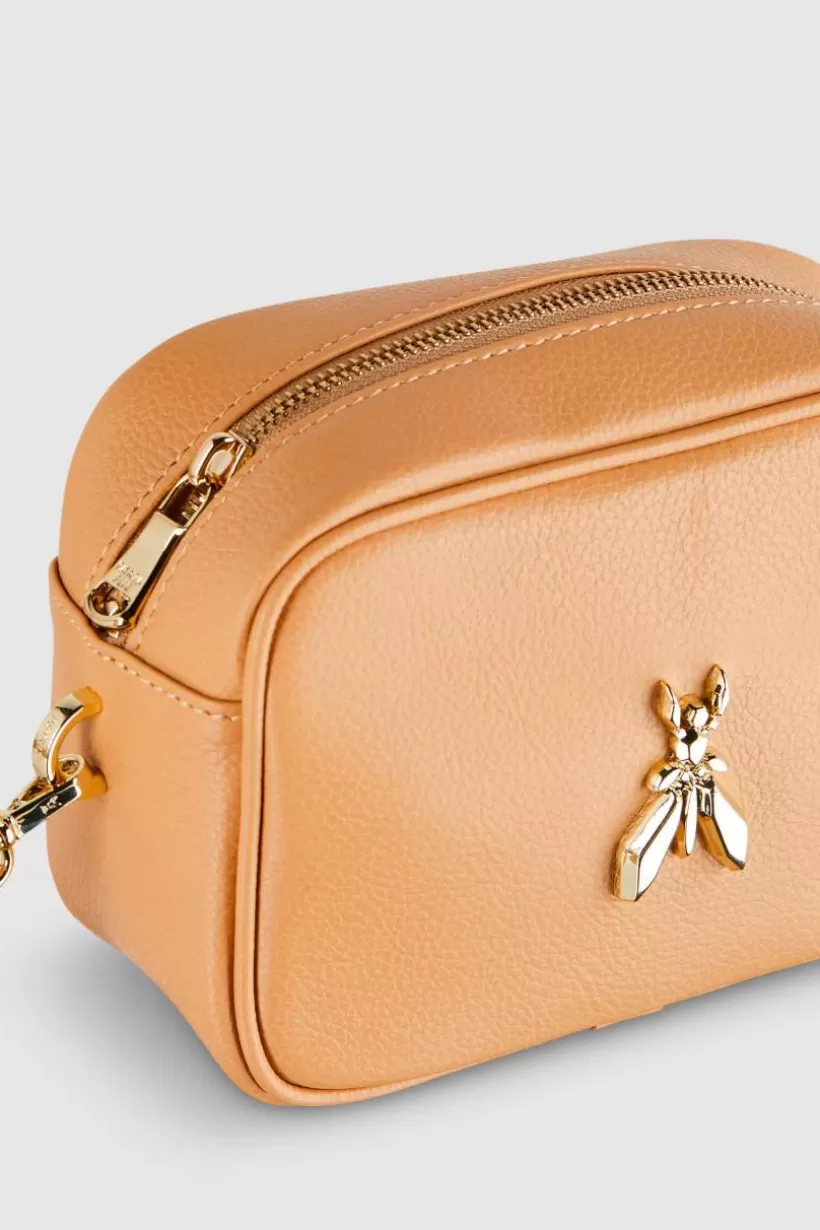 Skórzana torba Fly na ramię typu Camera bag^Patrizia Pepe Best Sale